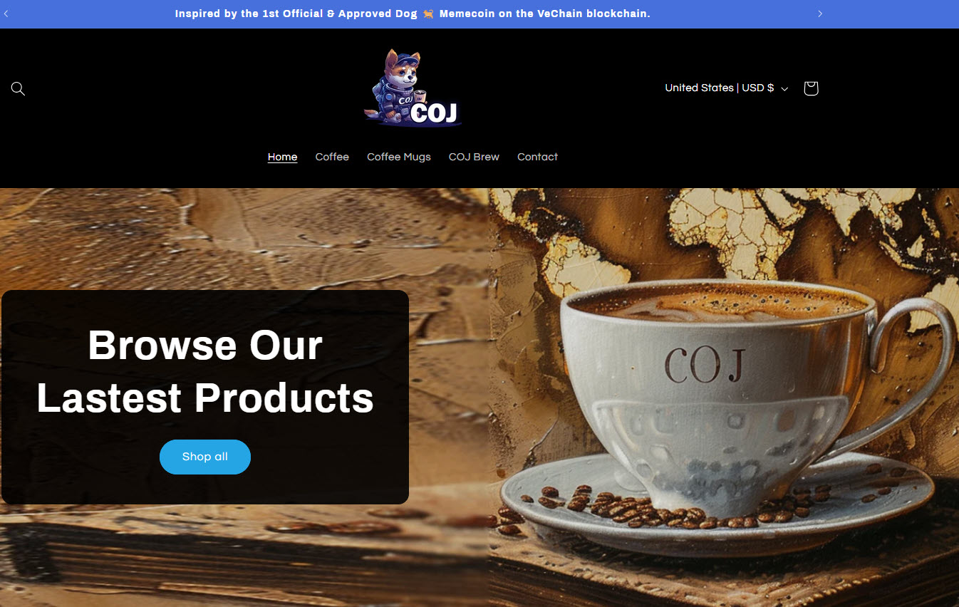 COJ Specialty Coffee Brand & Collectible Items | Inspired by a Eco-Friendly Environment  